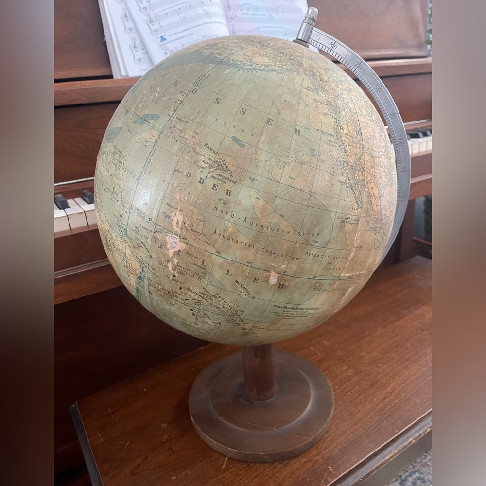 Antique German Globe